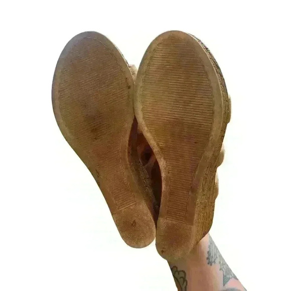 Mariella made in Italy leather wedges size 6 - Picture 2 of 5